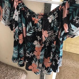 Ardene off shoulder crop top
